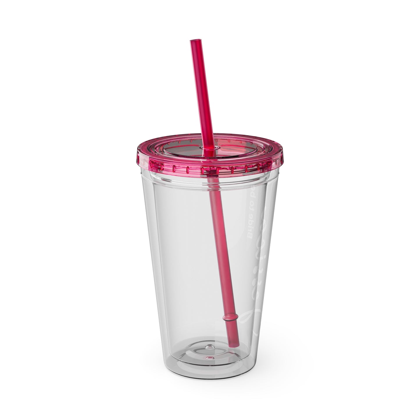 Personalized Sunsplash Tumbler with Straw - 16oz - Perfect Gift for Bridal Party