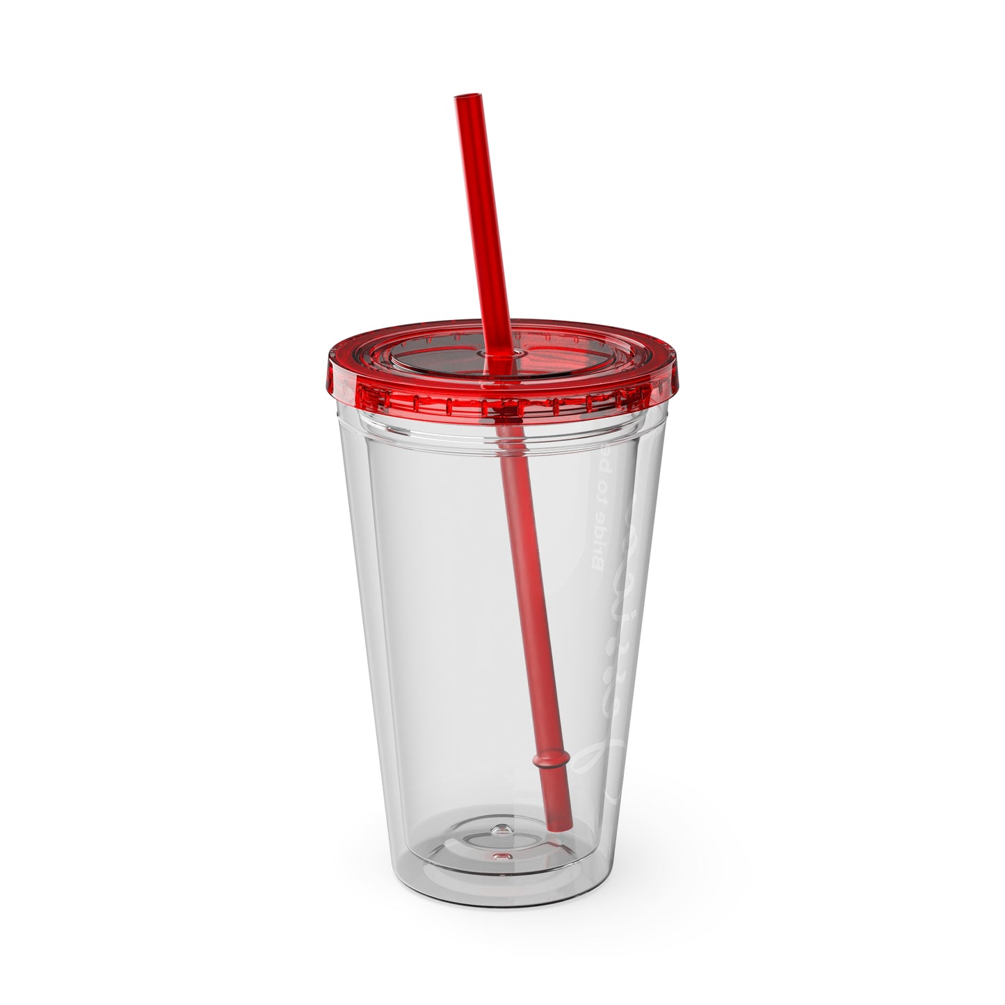Personalized Sunsplash Tumbler with Straw - 16oz - Perfect Gift for Bridal Party