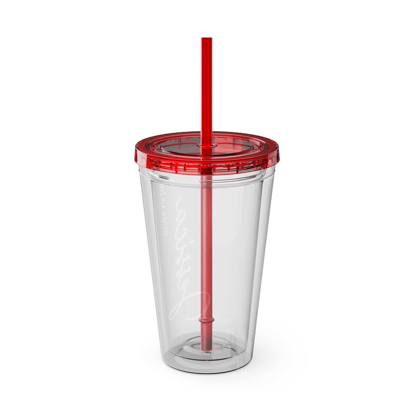 Personalized Sunsplash Tumbler with Straw - 16oz - Perfect Gift for Bridal Party
