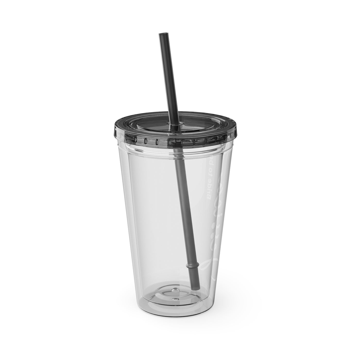 Personalized Sunsplash Tumbler with Straw - 16oz - Perfect Gift for Bridal Party